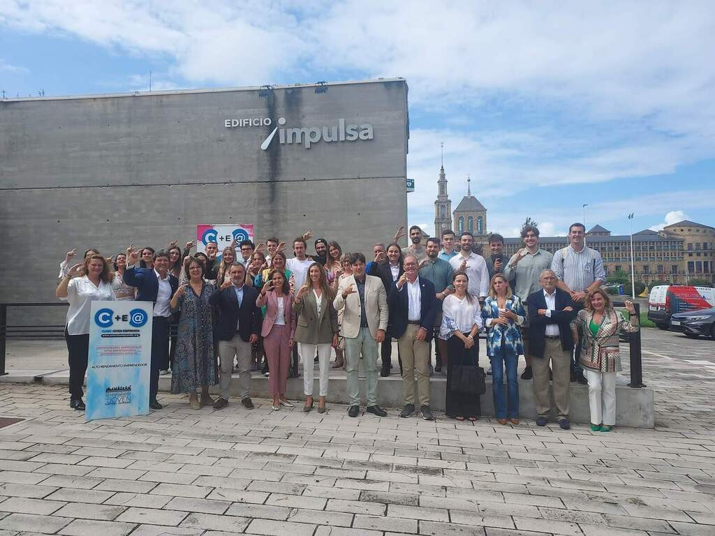 Asturias joven emprenda Brindis y grupo