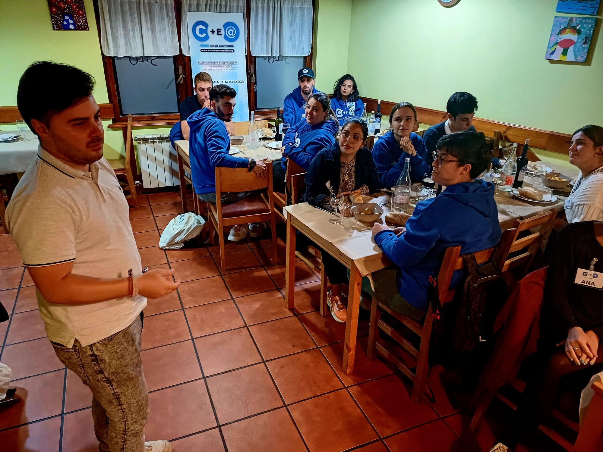 Asturias joven emprenda Cena